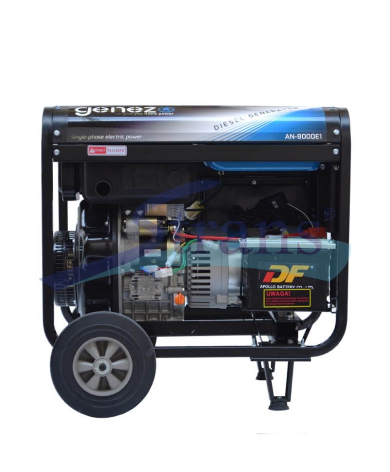 Diesel Generator Genezo An8000E1 2022 Year 9.5Kva 7.5Kw 230V